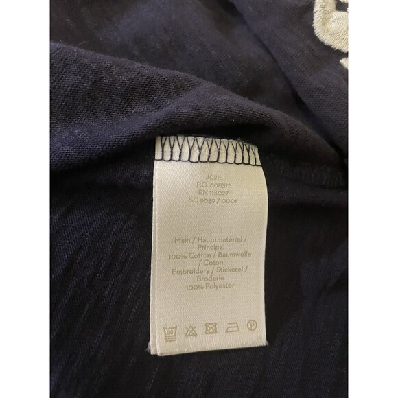 Boden Clemmie Dress Embroidered Floral Size 14L Navy Blue - Picture 10 of 11